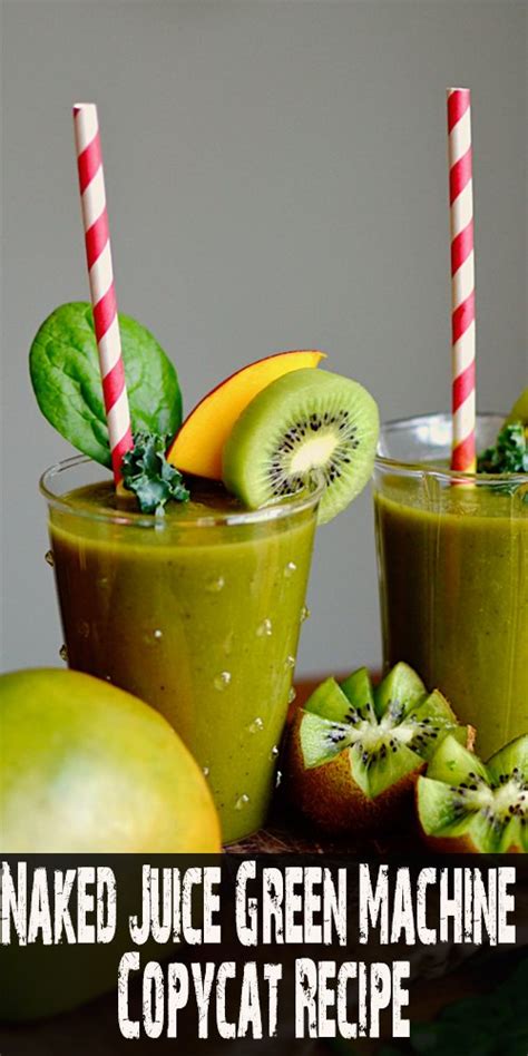 Naked Juice Green Machine Copycat Recipe